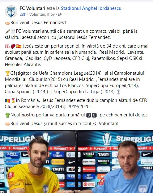 Oh, Jesus! Gafa de neclintit a lui FC Voluntari după ce a transferat un fotbalist care a câștigat Champions League cu Real Madrid_4