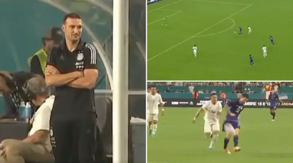 Reacția genială a selecționerului Argentinei la golul spectaculos marcat de Lionel Messi. Imaginile au devenit virale