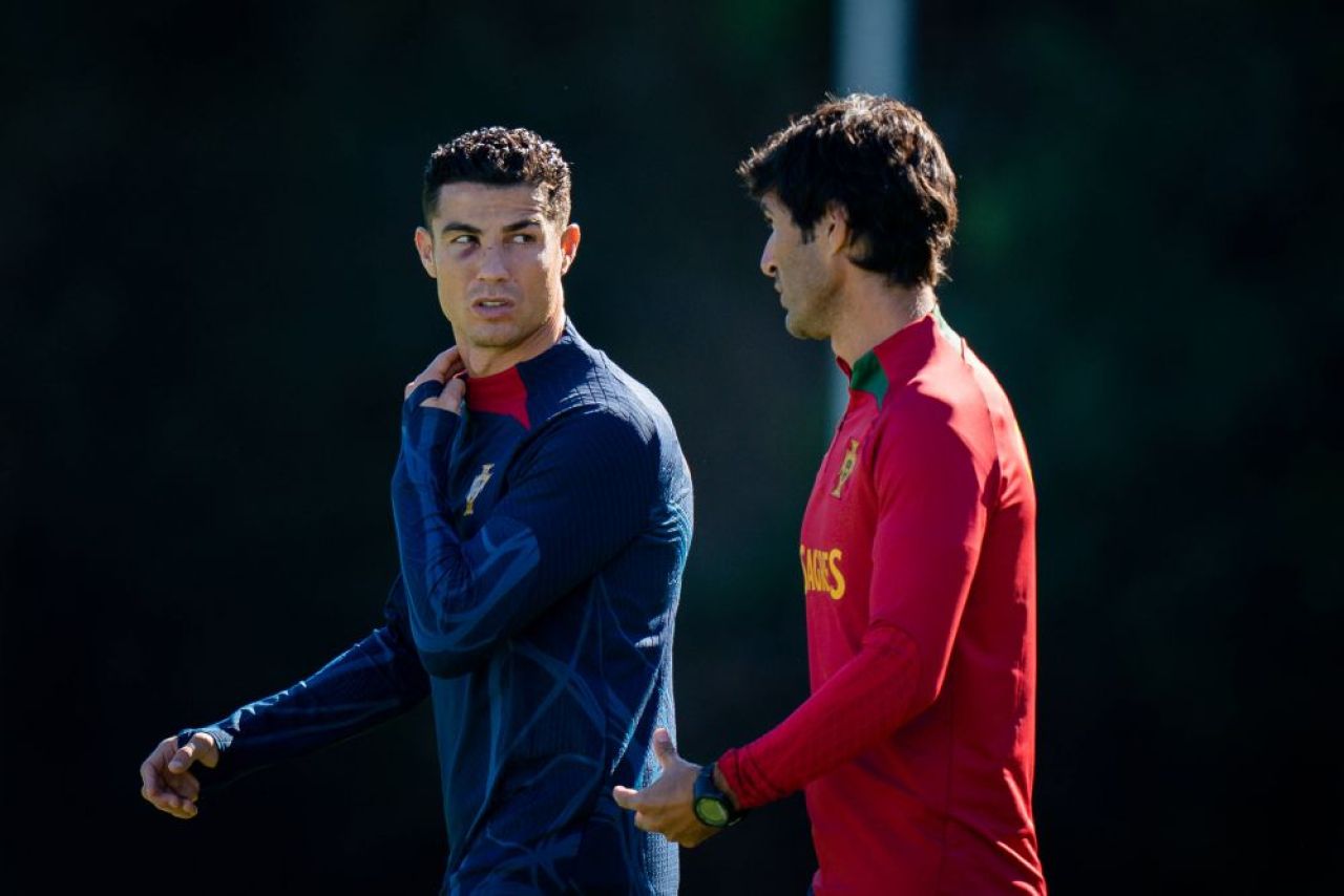 Accidentarea care l-a umplut de sânge a lăsat urme pe fața lui Cristiano Ronaldo! Cum a apărut azi portughezul _4