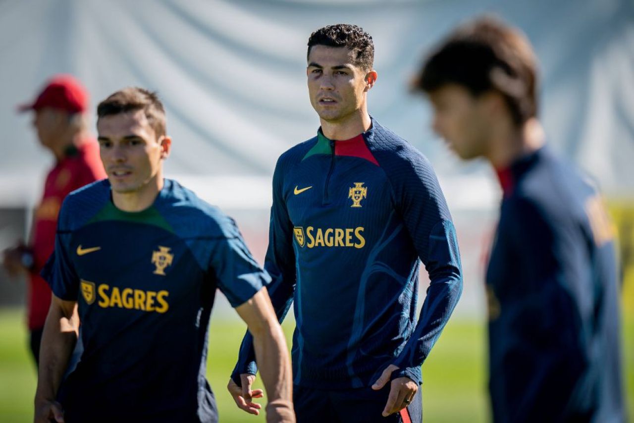 Accidentarea care l-a umplut de sânge a lăsat urme pe fața lui Cristiano Ronaldo! Cum a apărut azi portughezul _6