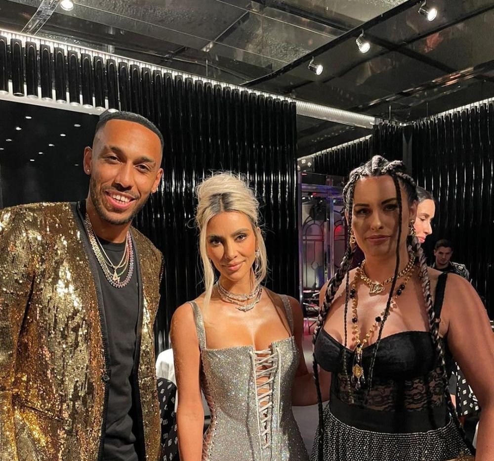 Pierre-Emerick Aubameyang, surprins alături de Kim Kardashian! Ținuta extravagantă purtată de starul lui Chelsea _61