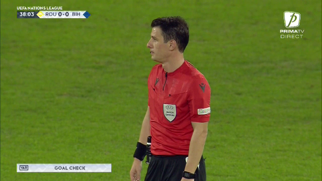 Giuleștiul a erupt! Dennis Man a marcat un gol superb împotriva Bosniei. Cum a înscris 