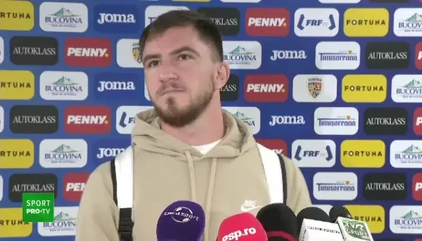 Declarațiile lui Deian Sorescu după victoria cu Bosnia și Herțegovina