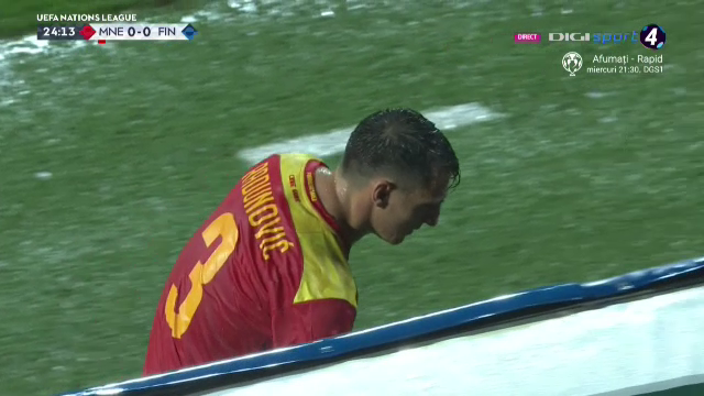 Probleme mari pentru FCSB! Risto Radunovic a ieșit accidentat din Muntenegru - Finlanda_8