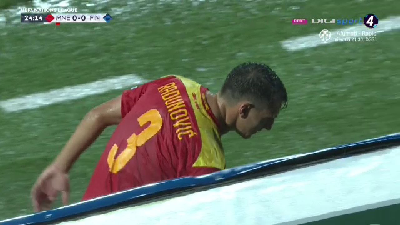 Probleme mari pentru FCSB! Risto Radunovic a ieșit accidentat din Muntenegru - Finlanda_9