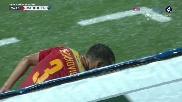 Probleme mari pentru FCSB! Risto Radunovic a ieșit accidentat din Muntenegru - Finlanda_11