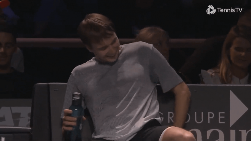 Gest incalificabil, suspect de blat, în finala turneului ATP de la Metz: cum a putut să piardă kazahul Alexander Bublik_3