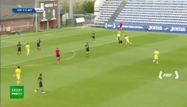 Rareș Burnete s-a accidentat la bucuria de după golul contra Austriei