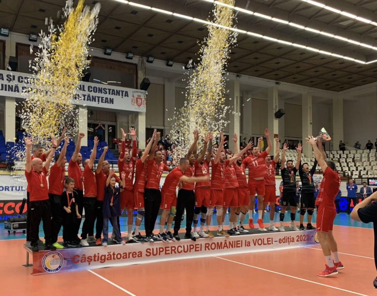 Redutabili la fileu! Dinamo a cucerit Supercupa României la volei_2
