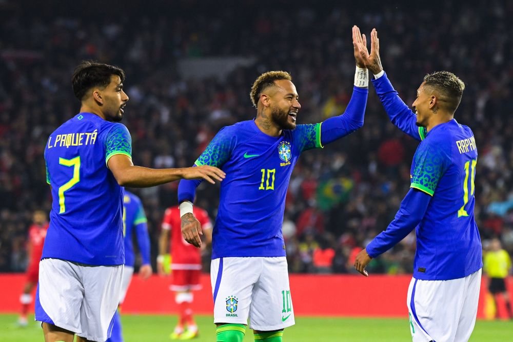 Neymar, foarte aproape de a bate recordul lui Pele! Încă un gol pentru Brazilia și bornă impresionantă atinsă_3