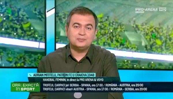 Adrian Mititelu, la Ora Exactă în Sport (28.09.2022)