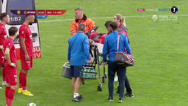 Intervenție horror în Cupa României, la FC Brașov - FC Hermannstadt! Ambulanța a intrat pe teren_10