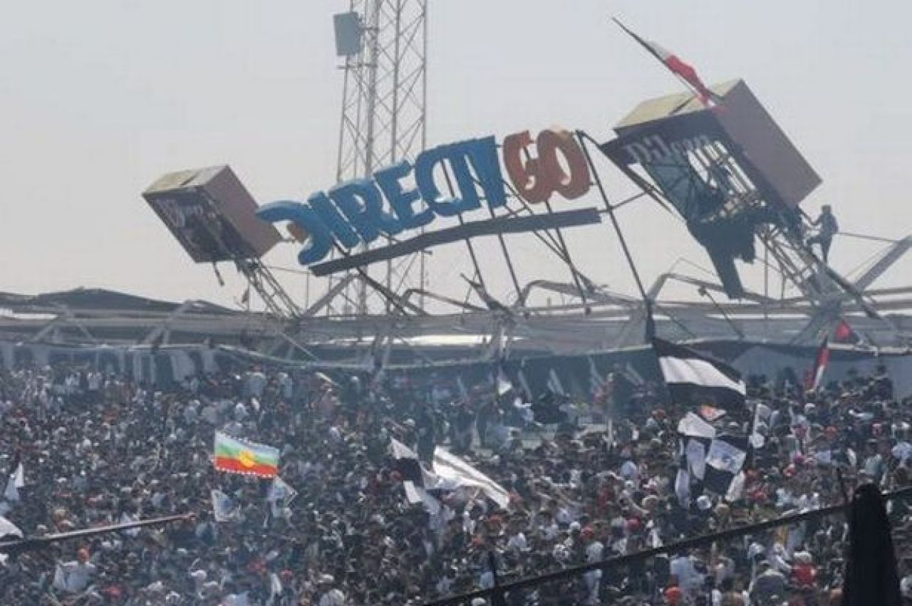 Scene șocante în Chile! O tribună s-a prăbușit peste spectatori. Primul bilanț al victimelor_1