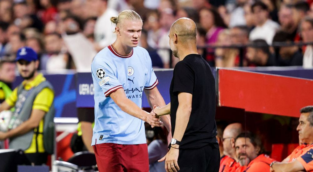Erling Haaland, șocat de Pep Guardiola! Ce l-a impresionat pe atacantul norvegian la antrenorul lui Manchester City&nbsp;