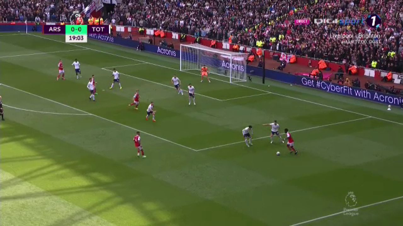 Arsenal nu se joacă! Gol de generic marcat de Thomas Partey. Portarul lui Tottenham nu a avut nicio șansă_3
