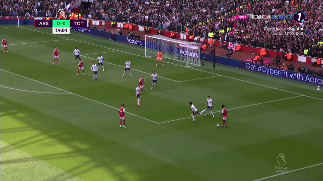 Arsenal nu se joacă! Gol de generic marcat de Thomas Partey. Portarul lui Tottenham nu a avut nicio șansă_4