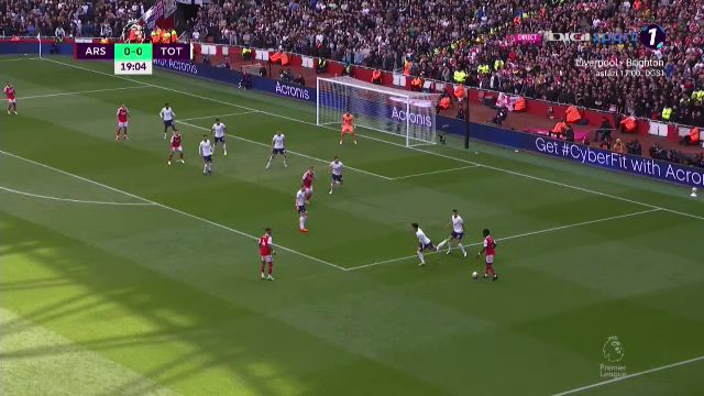 Arsenal nu se joacă! Gol de generic marcat de Thomas Partey. Portarul lui Tottenham nu a avut nicio șansă_4