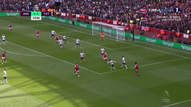 Arsenal nu se joacă! Gol de generic marcat de Thomas Partey. Portarul lui Tottenham nu a avut nicio șansă_5