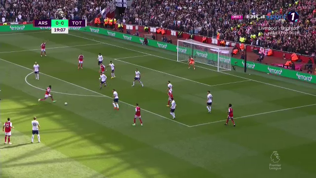 Arsenal nu se joacă! Gol de generic marcat de Thomas Partey. Portarul lui Tottenham nu a avut nicio șansă_6