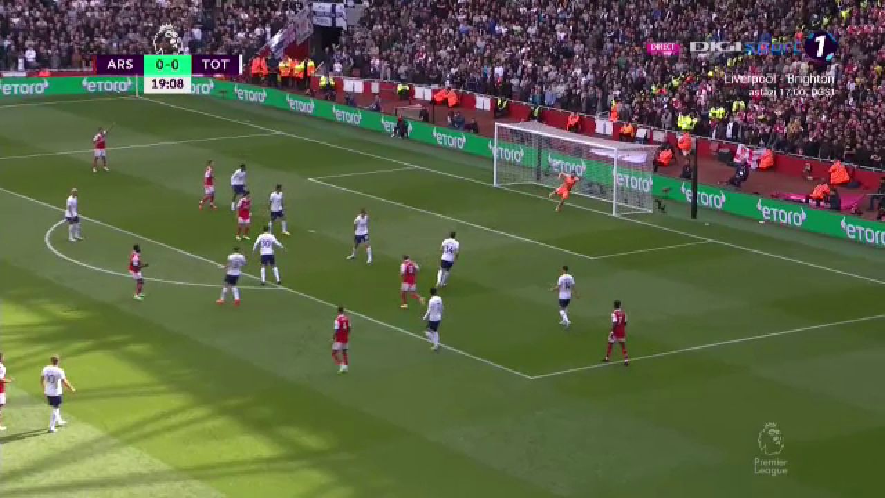 Arsenal nu se joacă! Gol de generic marcat de Thomas Partey. Portarul lui Tottenham nu a avut nicio șansă_9