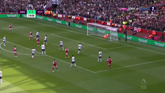 Arsenal nu se joacă! Gol de generic marcat de Thomas Partey. Portarul lui Tottenham nu a avut nicio șansă_10