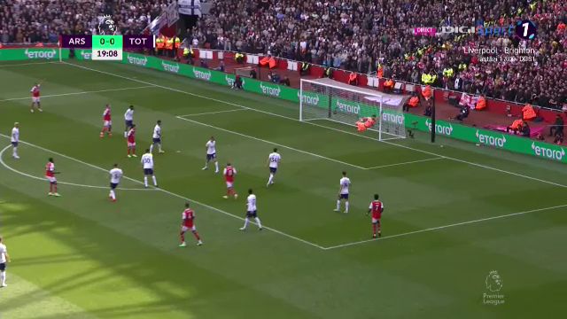 Arsenal nu se joacă! Gol de generic marcat de Thomas Partey. Portarul lui Tottenham nu a avut nicio șansă_10