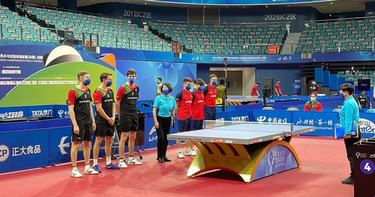 Naționala masculină a pierdut în fața Ungariei la Campionatele Mondiale de tenis de masă de la Chengdu_1