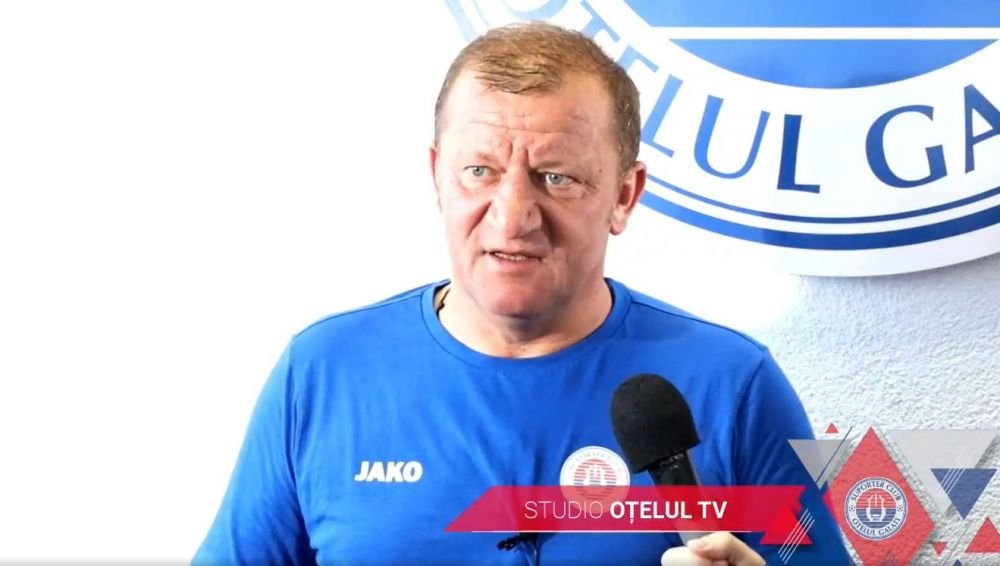 Promisiunea pe care Dorinel Munteanu o face fanilor gălățeni, după ce Oțelul a revenit pe primul loc &icirc;n Liga 2