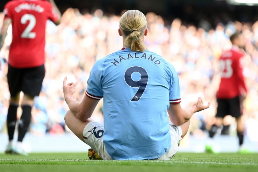 Erling Haa-trick! A intrat direct în istoria Premier League cu hat-trick-ul marcat în poarta lui Manchester United_9