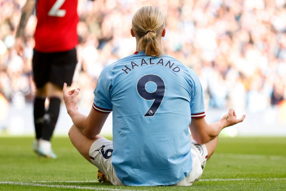 Erling Haa-trick! A intrat direct în istoria Premier League cu hat-trick-ul marcat în poarta lui Manchester United_10