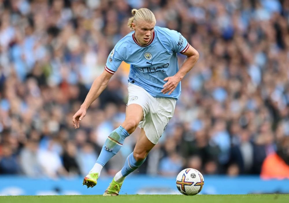 Erling Haa-trick! A intrat direct în istoria Premier League cu hat-trick-ul marcat în poarta lui Manchester United_12