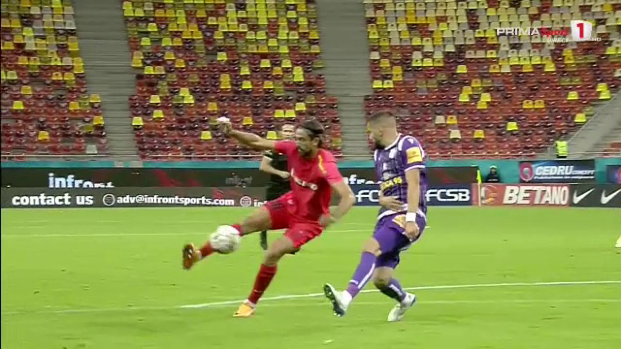 Compagno, gol superb în meciul cu FC Argeș! Faza de senzație reușită de atacantul FCSB-ului_1