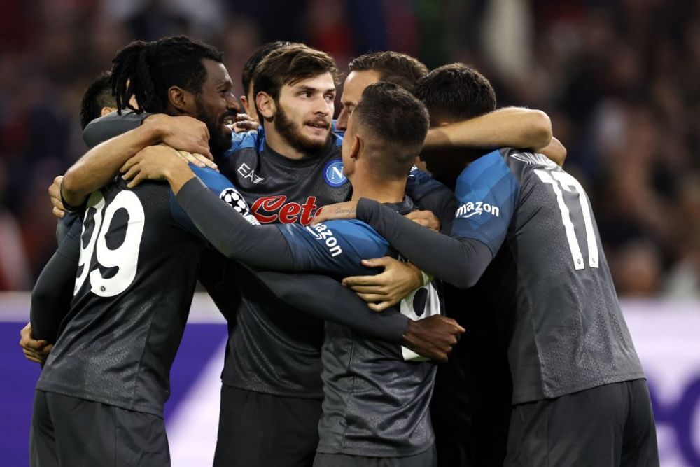 Napoli, revelația debutului de sezon în Champions League. După Liverpool, a spulberat-o și pe Ajax Amsterdam _1