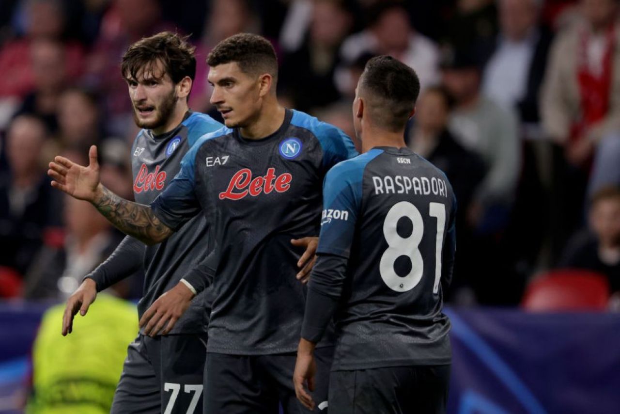 Napoli, revelația debutului de sezon în Champions League. După Liverpool, a spulberat-o și pe Ajax Amsterdam _4