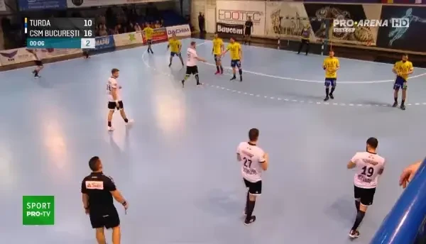 Potaissa Turda - CSM București | Repriza a doua