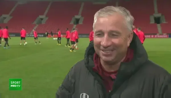 Dan Petrescu, înaintea meciului cu Slavia Praga (05/10/2022)