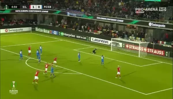 Silkeborg - FCSB 2-0 | Kusk mărește avantajul gazdelor în doar cinci minute!