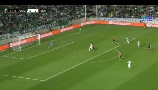Omonia Nicosia &ndash; Manchester United | GOL Omonia &icirc;n minutul 34