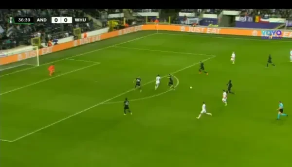 Anderlecht - West Ham | Ratare Antonio &icirc;n minutul 37