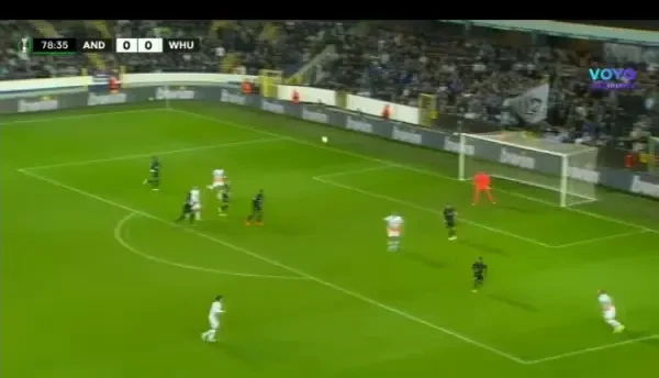 Anderlecht - West Ham | GOL Scamacca în minutul 79