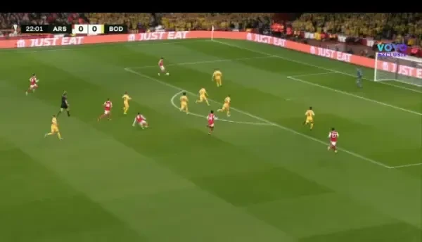 Arsenal - Bodo/Glimt | GOL Nketiah în minutul 22