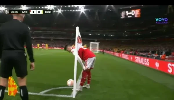 Arsenal - Bodo/Glimt | GOL Holding în minutul 27