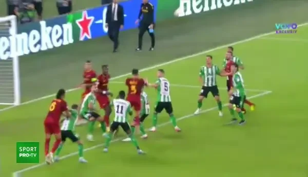 AS Roma - Real Betis 1-2 | Penalty acordat pentru AS Roma