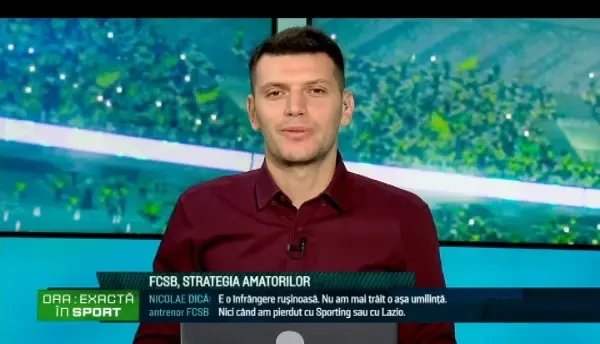 Costel Gâlcă, la Ora exactă în sport (07/10/2022)