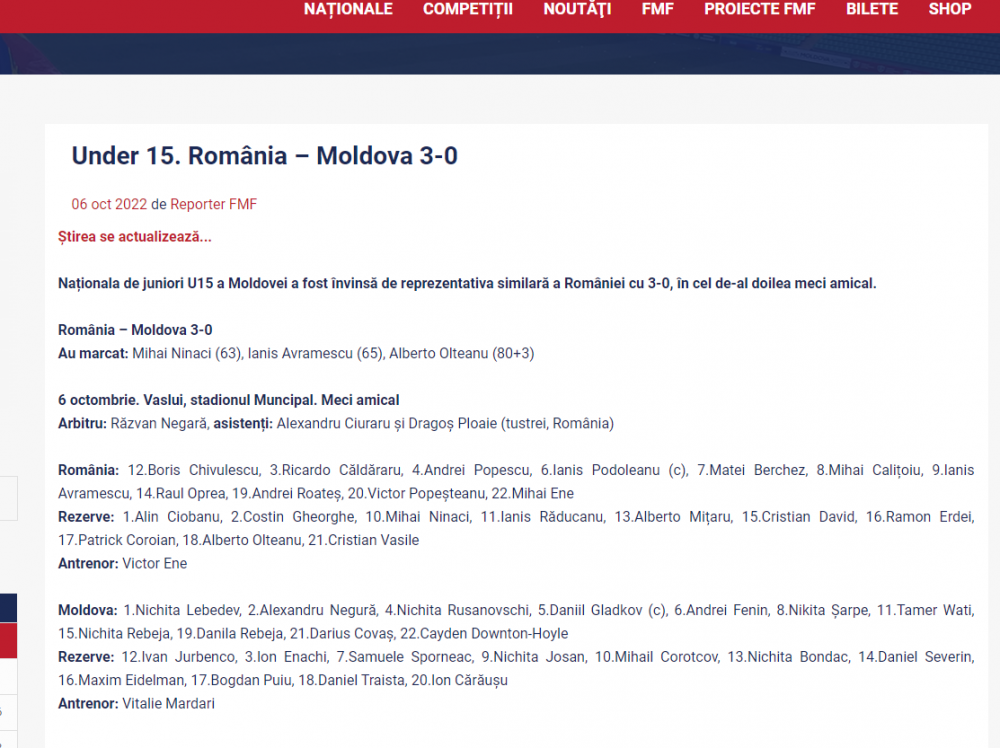 Amical ciudat România - Moldova: ce au făcut cei mai mici ”tricolori” în fața moldovenilor Cayden Downton-Hoyle și Tamer Wati_15
