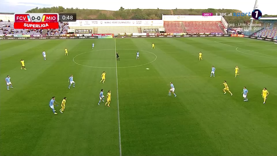 FC Voluntari - CS Mioveni 3 - 1. Gazdele continuă seria rezultatelor pozitive, după un debut slab de campionat