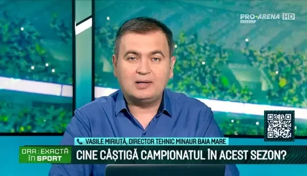 Vasile Miriuță, la Ora exactă &icirc;n sport