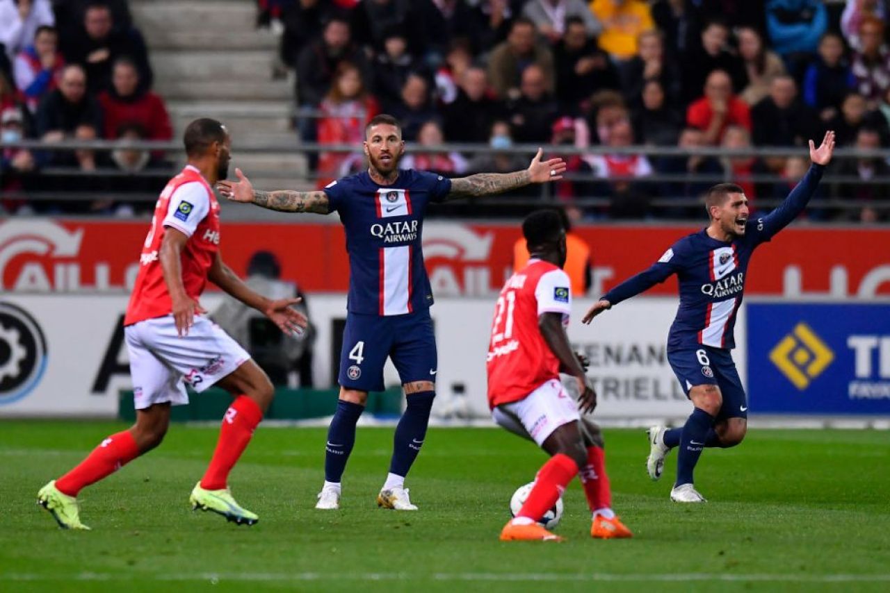 Echipă nouă, obiceiuri vechi! Sergio Ramos, eliminat în meciul lui PSG cu Reims! 'Recordul' fundașului _2