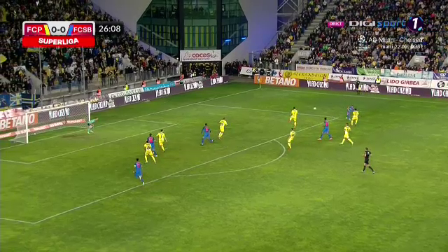 Billel Omrani, decisiv în prima repriză pentru FCSB. Faze spectaculoase + gol la momentul potrivit înscris de elevii lui Nicolae Dică_11
