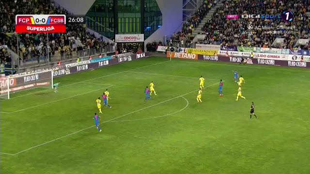 Billel Omrani, decisiv în prima repriză pentru FCSB. Faze spectaculoase + gol la momentul potrivit înscris de elevii lui Nicolae Dică_13